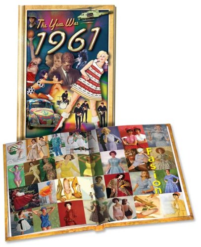 Flickback 1961 Flickback Mini-Book: Anniversary Gift or Birthday Gift