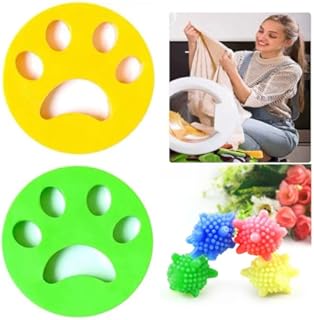Pet Epilator, Laundry Ball Stain Removal Anti-Tangle, Reusable Washing Machine Epilator Dog Hair