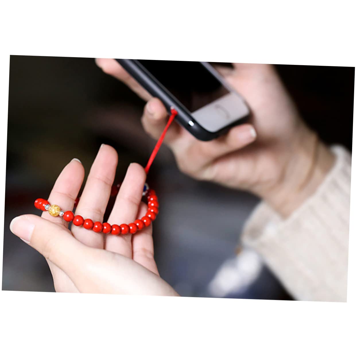 jojofuny 3pezzi Laccetto Per Telefono Con Design Rimovibile e Eleganti Cinturino Da Polso Per Smartphone Come Decorazione e Protezione Facile Da Installare e Rimuovere