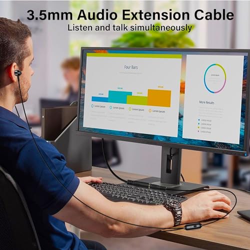Cable Extensor de Audio 3.5mm Jack Mono 1.8 m miniatura 5