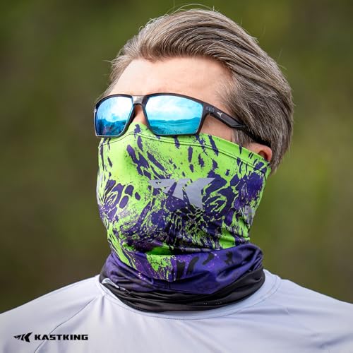 Image of KastKing Sol Armis Neck Gaiter - UPF 50 Face Mask - UV Sun Protection Mask for Men & Women, Fishing, Hiking