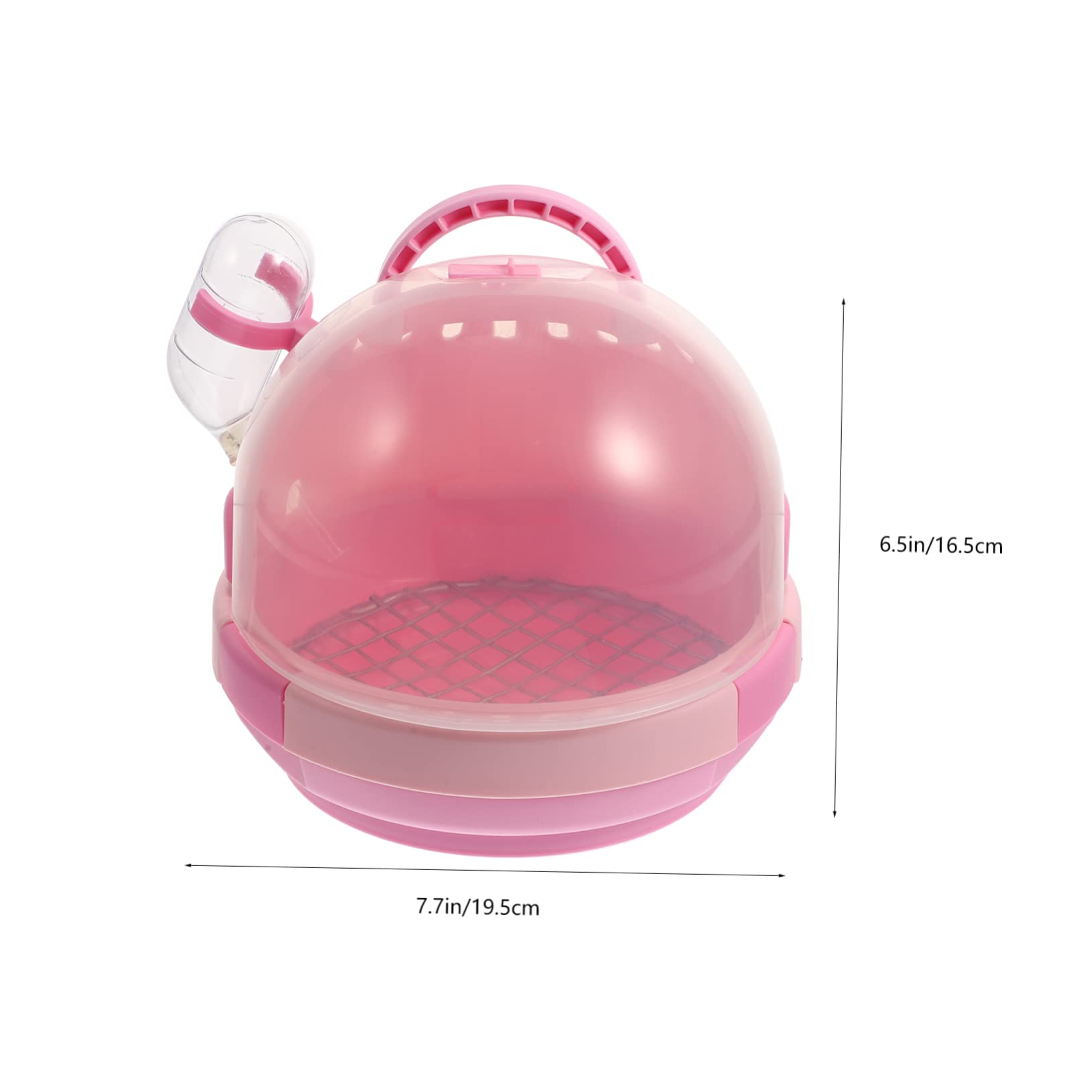 BESPORTBLE Portable Aviary Cage Handheld Pet Bird Carrier Travel Parrot Cage Ventilation Wide View