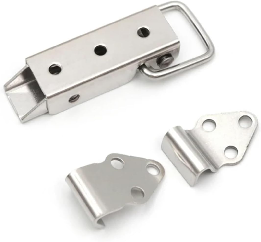 2pcs 506 for Military Use Hasp Latch Toggle Catch Clasp Case Chest Lock Box Latchs Hook