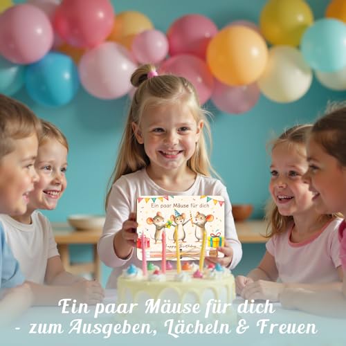 Geldgeschenke Geburtstag aus Holz, Geldgeschenk Verpackung zum Geburtstag, Lustige Geburtstagskarte Holz mit Reagenzgläser Umschlägen, Happy Birthday Geschenk
