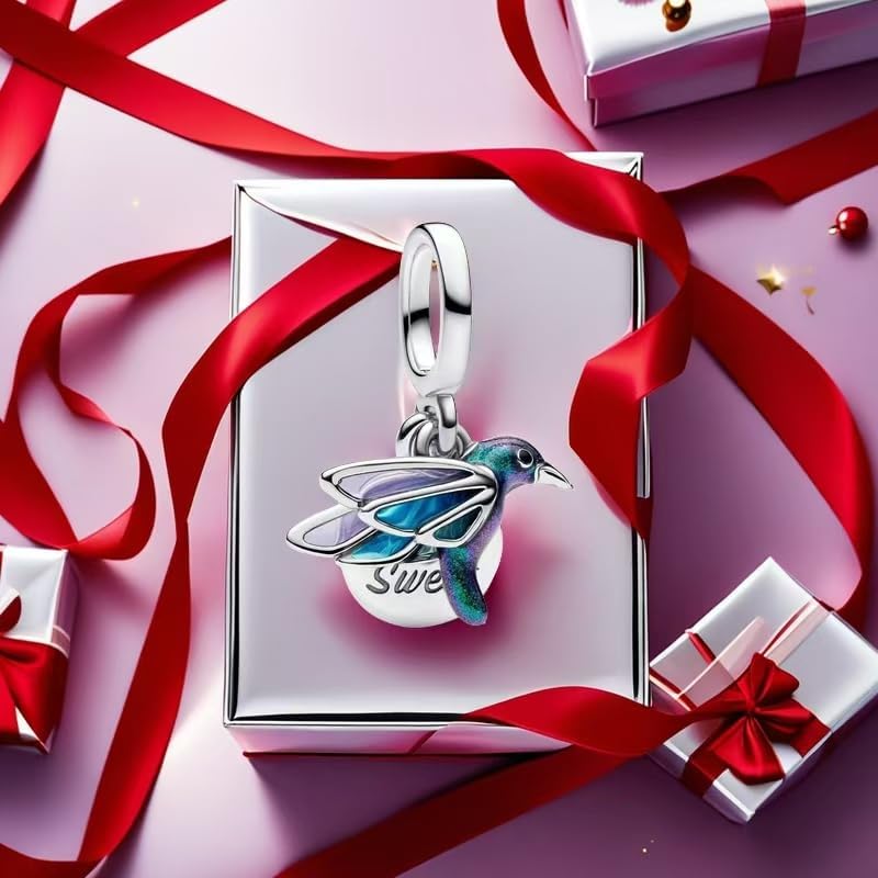 Family Cute Fashion Love Heart Charms for Bracelets and Necklaces Birthdays Jewelry Women's Bead Charms Halloween and Christmas Charms - Image 3