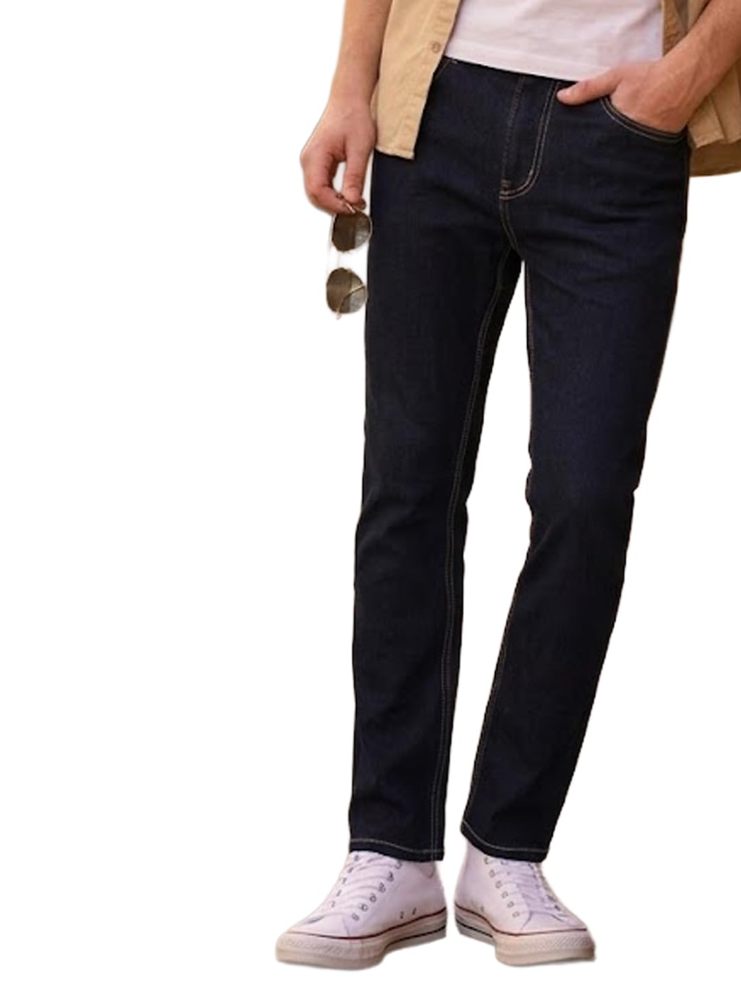 urbano fashion Men's Straight Fit Heavy Washed Denim Jeans Stretchable-picture-17