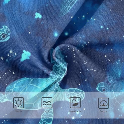 Wusikd Sea Turtles Girls' Underwear Cotton Sea Girls Briefs Soft Toddler Underwear 2T3