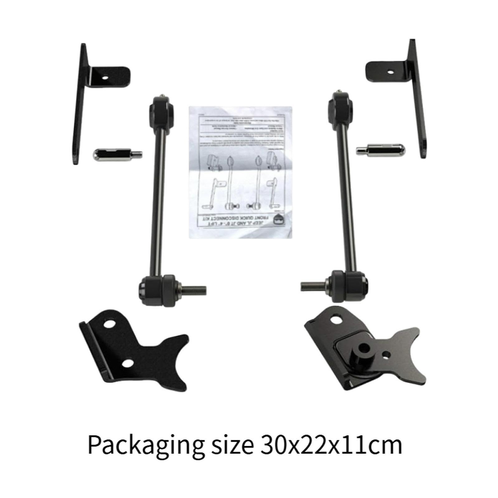 Set di Collegamenti Della Barra Stabilizzatrice Anteriore, Parti di Riparazione 1764000, Sollevamento Da 0 a 4,5 Pollici per JL