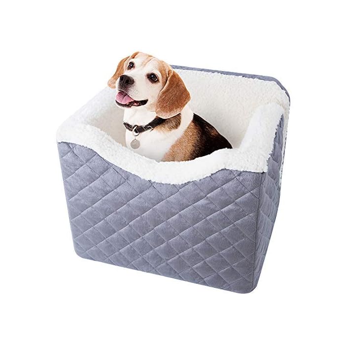 Buy BEAU JARDIN Dog Car Seat Raised Dog Booster Car Seats for Vehicles