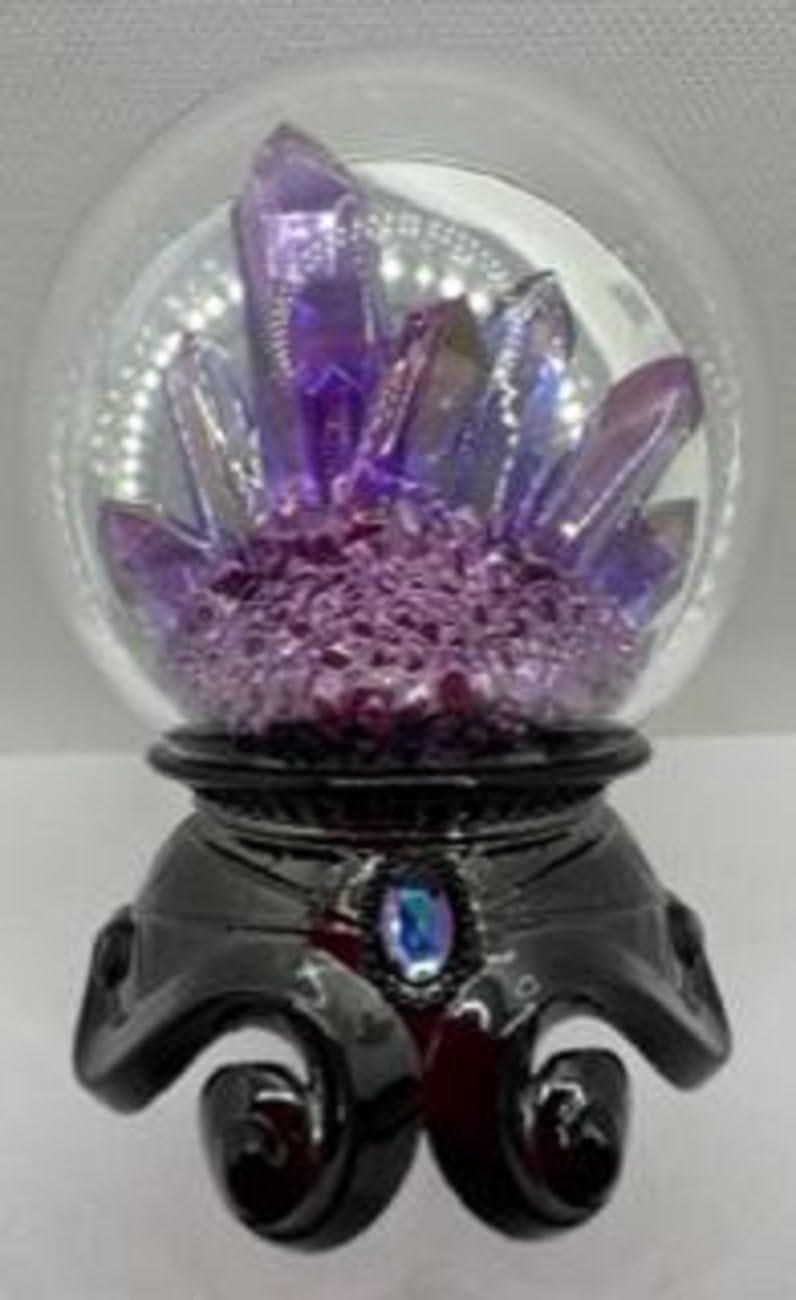 Purple Crystall Ball Halloween WallFlower Plug-in Light Up 24/7