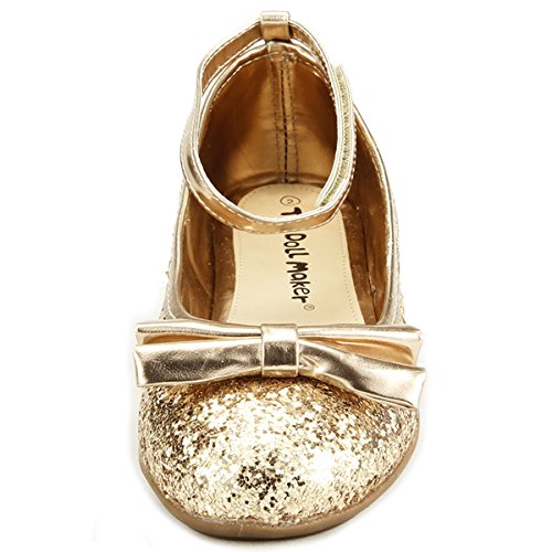 The Doll Maker Glitter Ballet Flat2