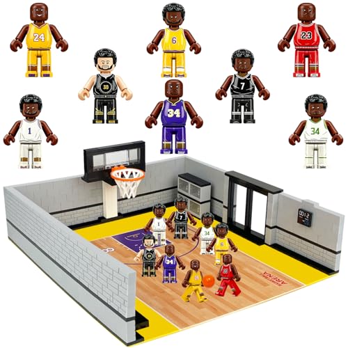 Minifigures Basketball Court Brick Set