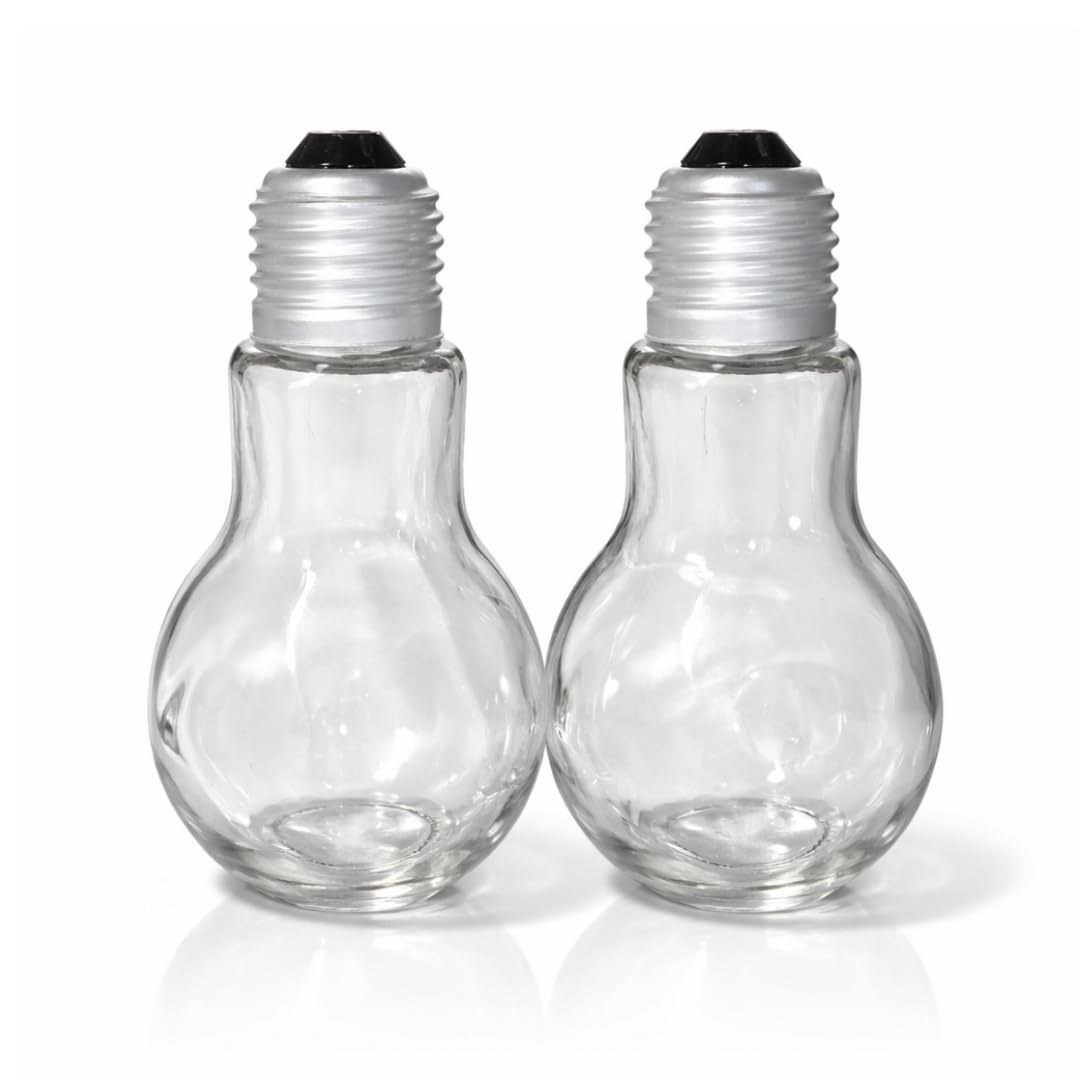 C.X.Y. 30 Vasetti di Vetro a Forma di Lampadine, Bottiglie, Contenitori, Bomboniere Decorative
