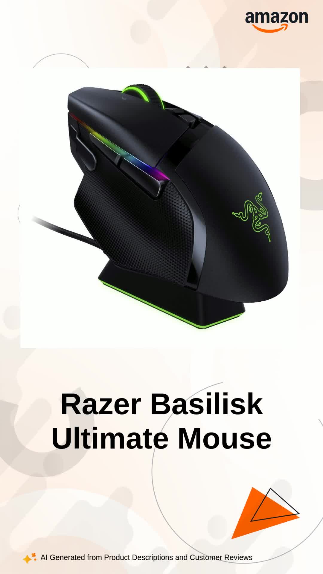 Amazon.in: Buy Razer Basilisk Ultimate Wireless Gaming Mouse with