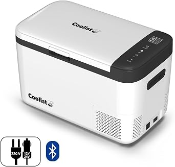 Coolist CLK25B 12/24Volt/ 220Volt 25 Litre Kompresörlü Bluetooth Bağlantılı Oto Buzdolabı