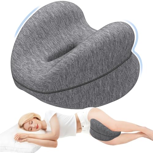 DailyCuddles Knee Pillow for Side Sleepers, Leg Pillow for Sleeping