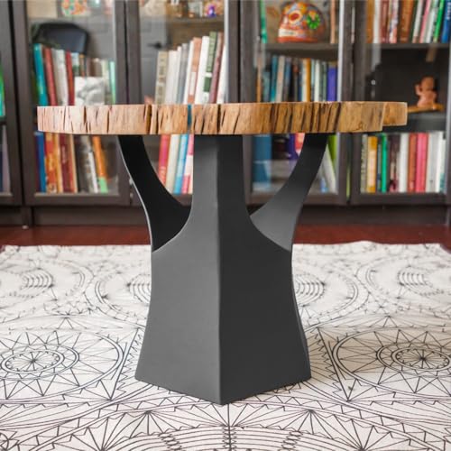 Flowyline 106B Namu Handcrafted Black Metal Table Legs and Bases ...