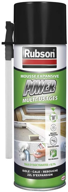 Test Rubson PU Foam Power 500ml Test