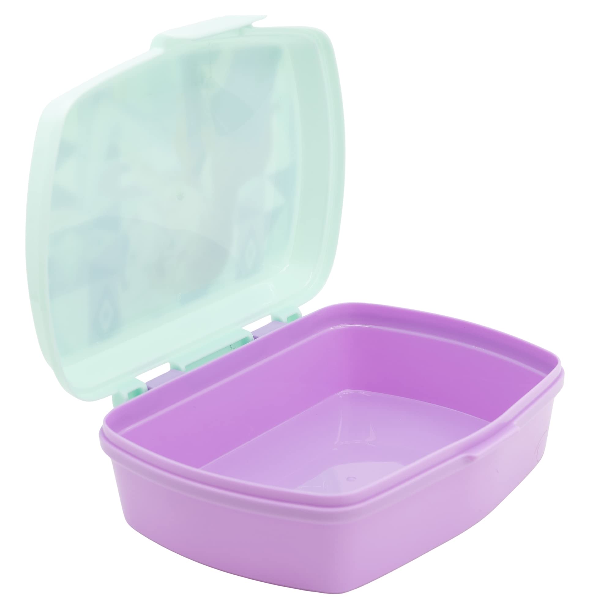 Boîte à Lunch Pour Enfants Stor - Thème Frozen (La Reine Des Neiges) - Sans BPA, Avec Fermeture De Sécurité - 14