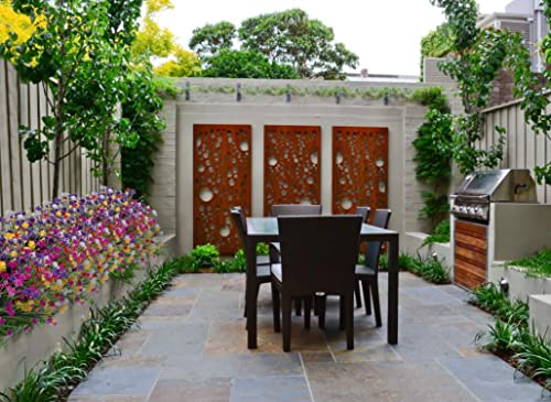 10 Bundles Artificial Outdoor Fake Flowers Uv Resistant Shrubs Plants,Artificial Shrub Floret, Gypsophila For Indoor Outside Hanging Plants Garden Porch Window Box Home Wedding Farmhouse Decor #TOP3