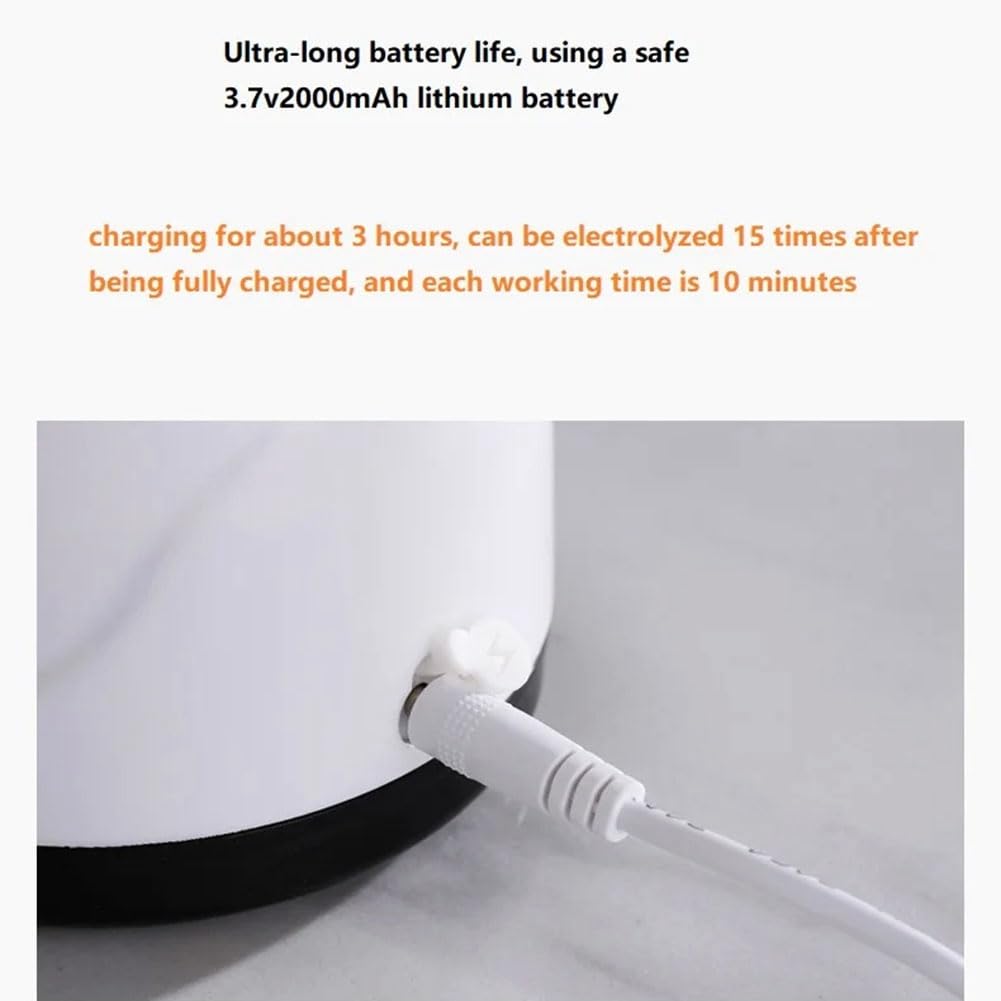 Lisher - Filtro de filtro portátil para botella de hidrógeno, ionizador puro H2 Maker