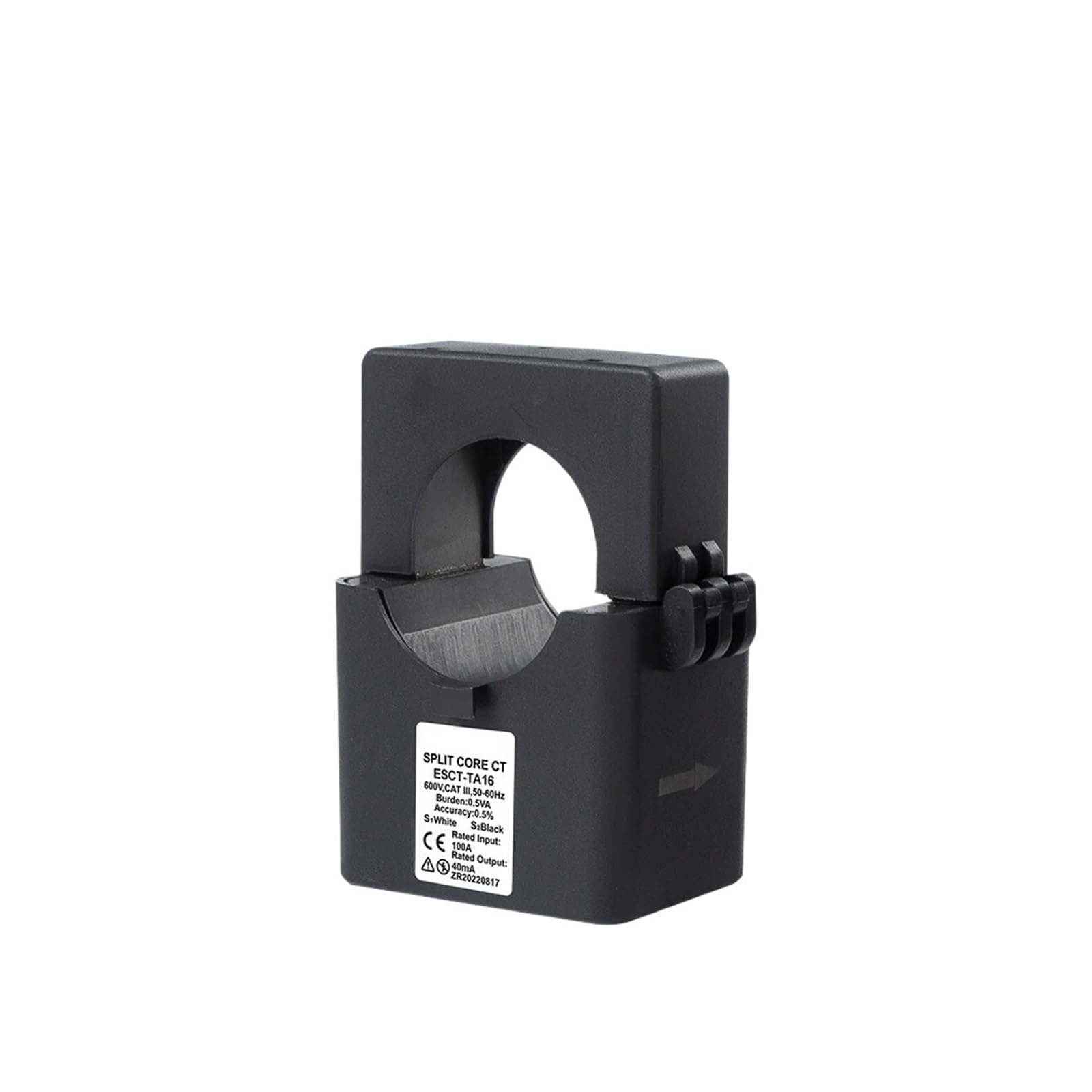 Transformador de Corriente de núcleo Dividido ESCT-TA16 de 100 A/40 mA(ESCT-TA16 100A-40mA)