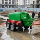 Mobile Concrete Pump Machine (Portable Trailer)