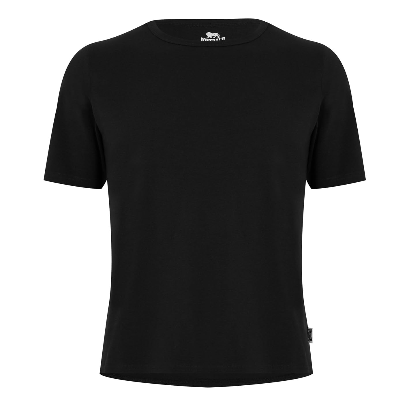 Lonsdale Men's Single T Shirt Black Extra Large