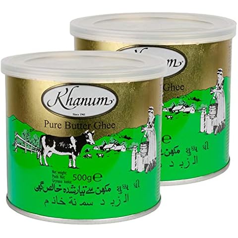 Khanum Ghee Bestes Butterfett im 2er Set á 500 g Cover