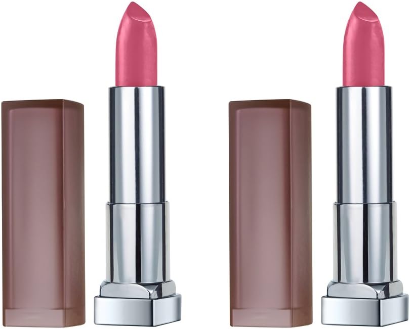 Maybelline New York Color Sensational Pink Lipstick, Matte Lipstick, Lust for Blush, 2 Count