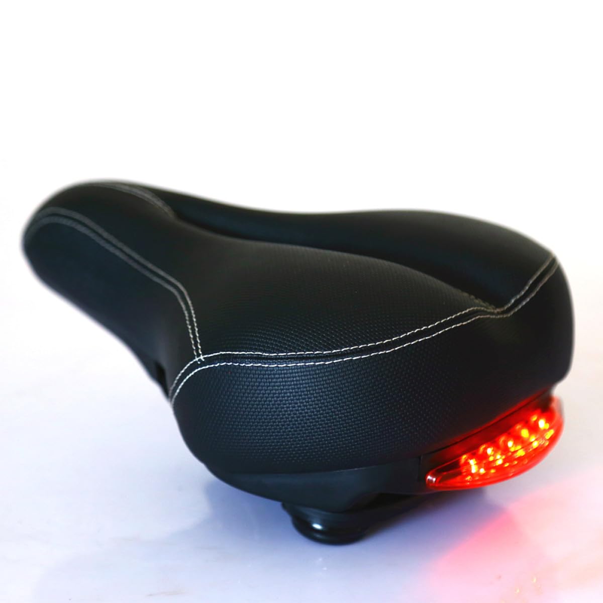 INOOMP Selle de Vélo Tampon Lumineux Polyuréthane Antidérapant Respirant pour Homme Garçon