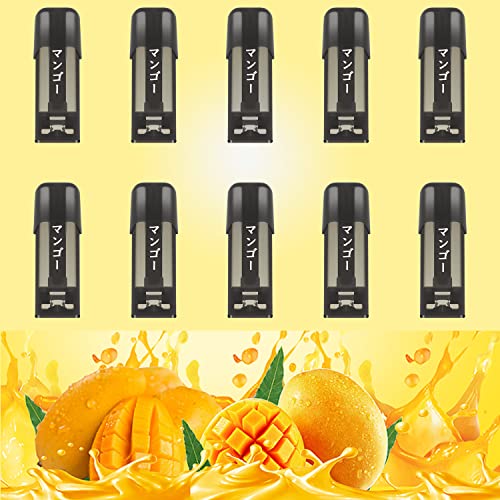 HECCO �d�q�^�o�R���L�b�h�t���[�o�[�|�b�hvape�Ɏg�p�ł��� �J�[�g���b�W�t���[�o�[�|�b�h�}���S�[ �t���[�o�[�J�[�g���b�W vape pods for model 2 (�A�C�X�}���S�[)