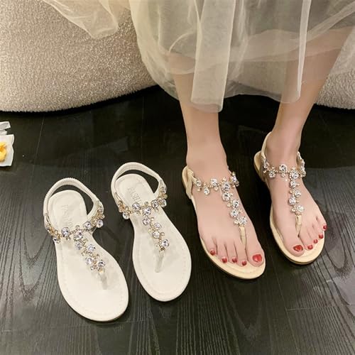 Sandals For Women Dressy Summer, Rhinestone Sandals For Women4