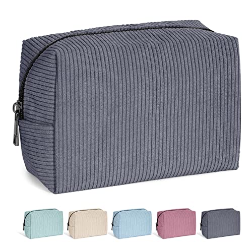 MAANGE Make up Tasche für Frauen Kleine Kosmetiktaschen Cord Schminktasche...