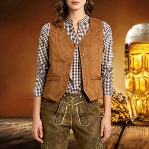 Corsé chaleco tradicional Oktoberfest que estiliza y ajusta sin dolor 3