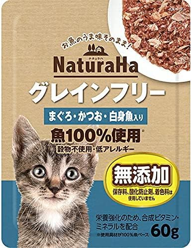 Amazon.co.jp: ナチュラハ グレインフリー まぐろ （たい入り、舌平目