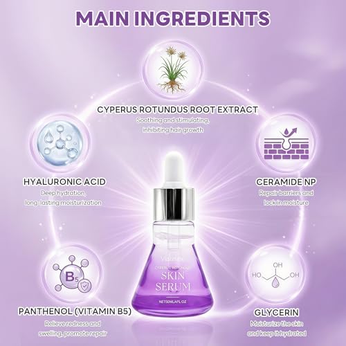 Cyperus Rotundus Hautserum,Cyperus Rotundus Öl 30 ml,Lösung Nach Der Haarentfernung,Sanftes Beruhigendes Körper,Feuchtigkeitsspendende,Haare Reduzieren