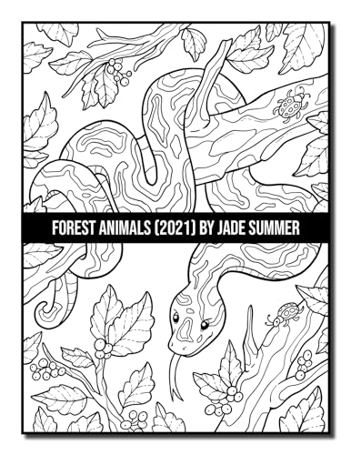 Forest Animals: An Adult Coloring Book with 50 Adorable Images of Woodland Creatures, Beautiful Flowers, Nature Scenes, and More! - Image 23