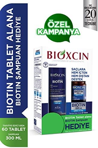 BİOXCİN Bıotın 5000Mcg 60Tb+Şamp Hed.(Kofre) 1 Paket (1 x 1 Adet)