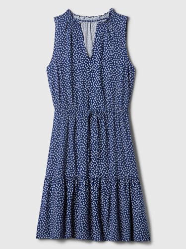 Image of Gap Women's Sleeveless Split Neck Dress