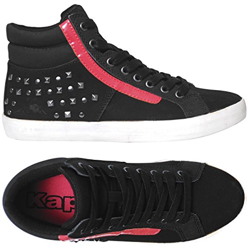 Kappa vilit 2 sneacker donna (39, black/fucsia)