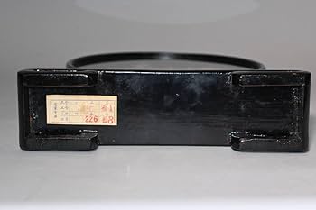 Amazon.co.jp: 中国美術コルク細工細密彫刻楼閣山水松鶴置物ガラス