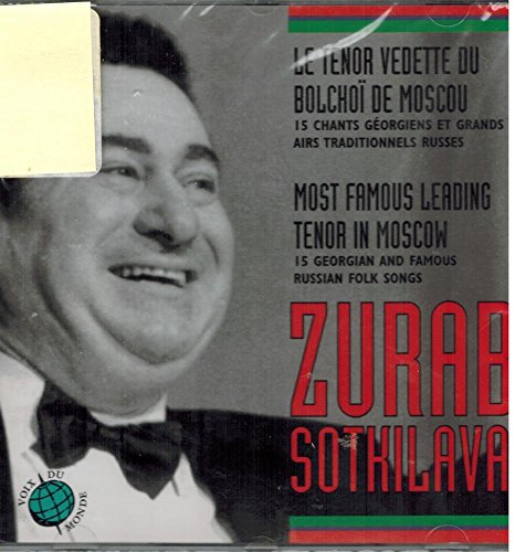 Zurab Sotkilav 15 Georgian and Famous Russian Folk Songs [Audio CD]