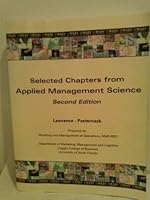 Selected Chapters from Applied Management Science second edition 0471713864 Book Cover