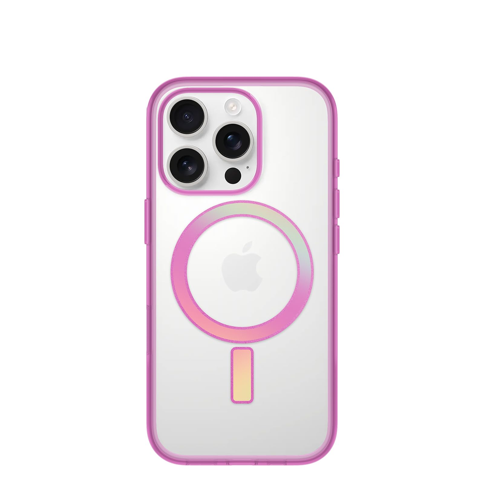 OtterBox Clear Case Series z MagSafe na iPhone 16 Pro, odporny na upadki, ultracienki, ochronny cienkie etui, przezroczysty, 3x Przetestowane Zgodnie ze Standardami Wojskowym, Rosefinch