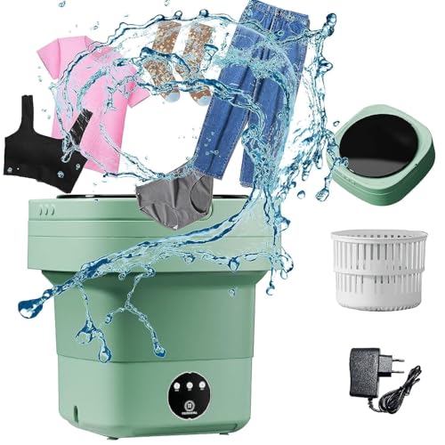 Image of SeMi AuToMaTiC FoLdInG SmAlL MiNi WaShInG MaChInE WiTh DrYeR DeEp CLeAnInG FoR UnDeRwEaR WaShINg MaChInE SeMi AuToMaTiC S1
