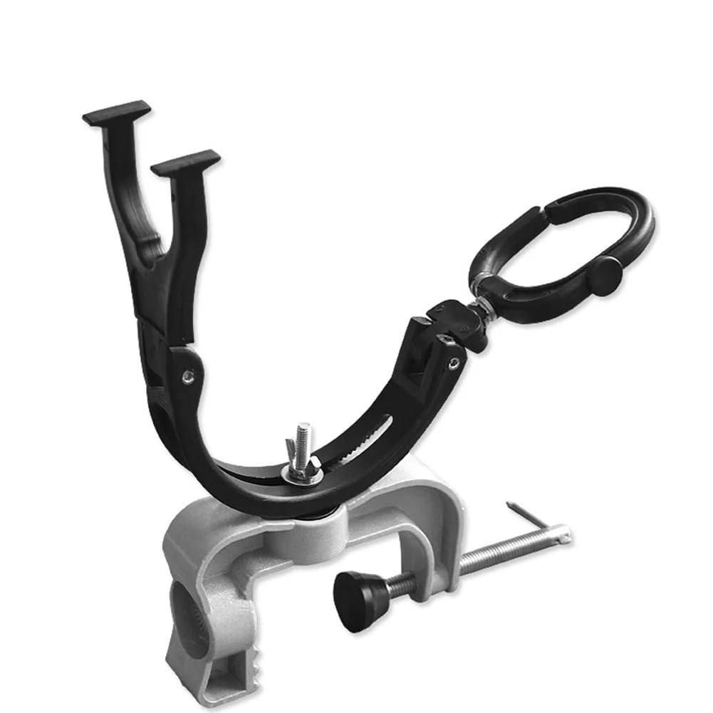 MFESFCS Boat Rod Holders Fishing Rod Holders For Bank Fishing Heavy Duty Trolling Holder 360° Rotating Fishing Boat Deck Rod Bracket For Kayaking Rafting