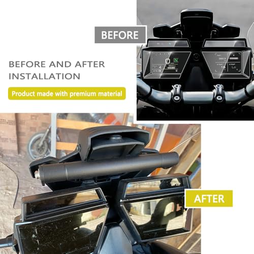 QWNFGHG Para Tracer 900 GT Tracer 9 GT 2021-2024 2023 2022 Suporte de extensão de guiador de navegaç