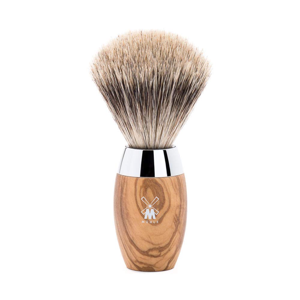 Mühle - Gamme Kosmo - Blaireau à raser - Bois d'olivier
