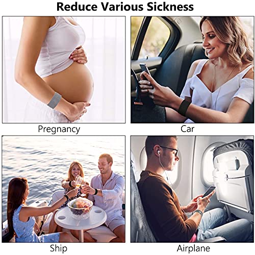 Lyjee Anti Nausea Bands, Motion Sickness Wristbands, Car Sickness Relief Wristbands For Moring Sea Flying Travel #TOP4